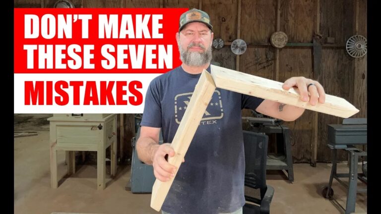 7 Common Beginner Woodworking Mistakes I’ve Made More Than Once
